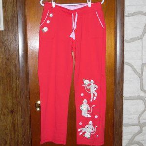 Nick & Nora Sock Monkey Leisure Pants